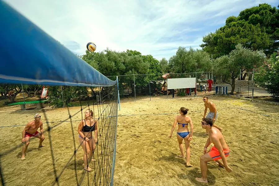 Beach Volleyball in Cres, by Camp Kovacine
